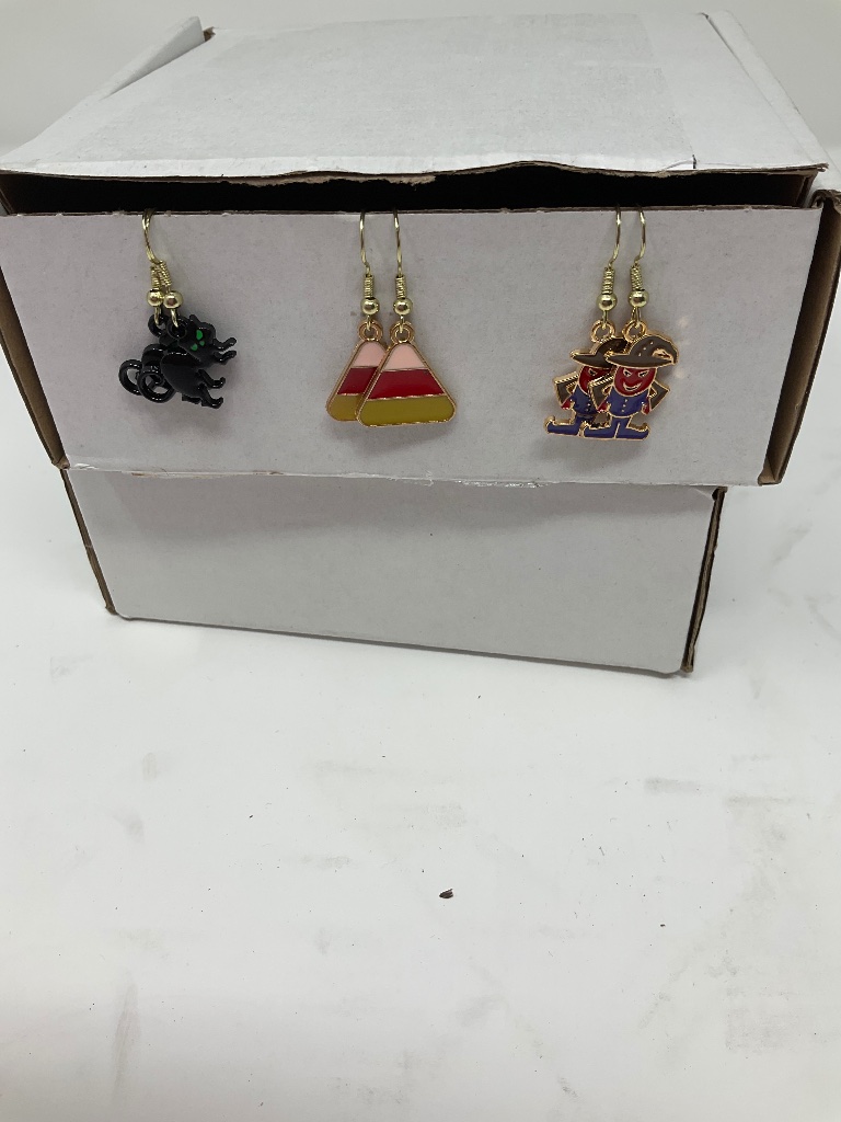 Halloween Earrings 3 Pairs J15